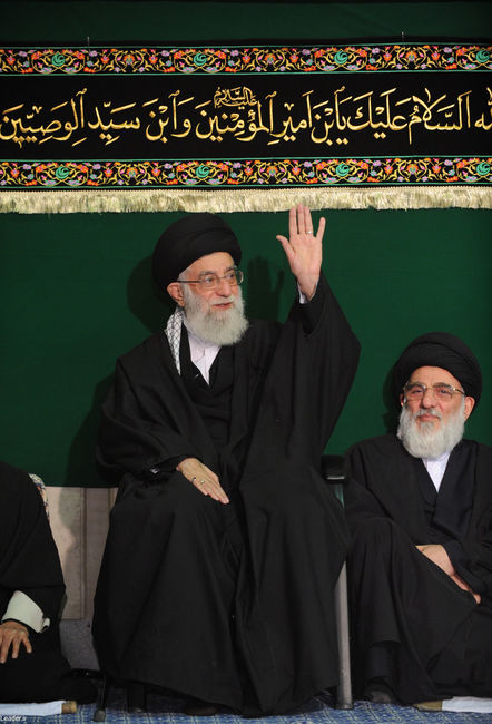 مراسم عزاداری اباعبدالله الحسین(ع) در بیت رهبر معظم انقلاب