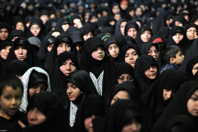 مراسم عزاداری اباعبدالله الحسین(ع) در بیت رهبر معظم انقلاب