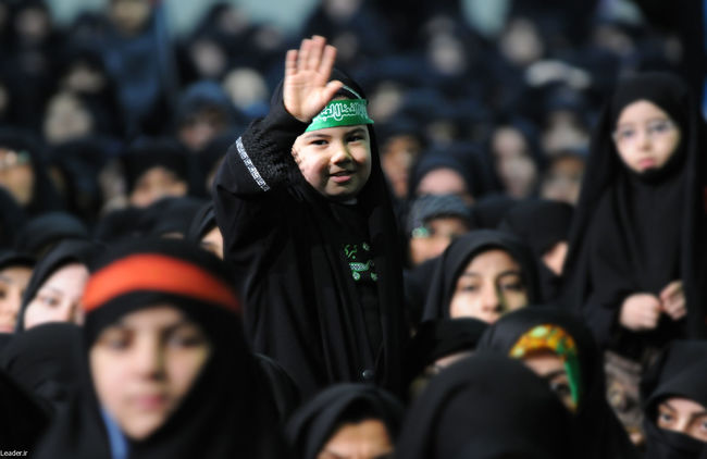 مراسم عزاداری اباعبدالله الحسین(ع) در بیت رهبر معظم انقلاب