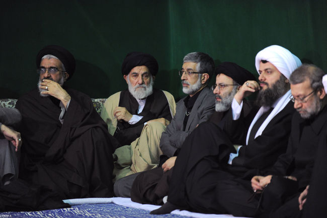 مراسم عزاداری اباعبدالله الحسین(ع) در بیت رهبر معظم انقلاب