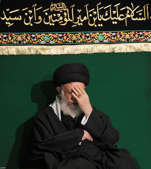 مراسم عزاداری اباعبدالله الحسین(ع) در بیت رهبر معظم انقلاب