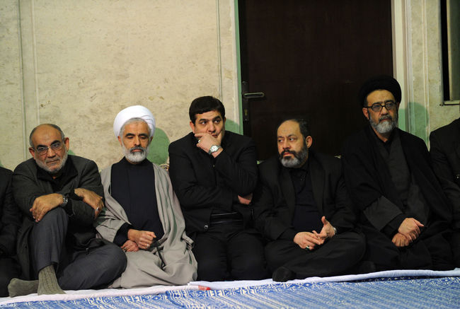 مراسم عزاداری اباعبدالله الحسین(ع) در بیت رهبر معظم انقلاب