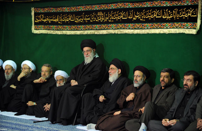 مراسم عزاداری اباعبدالله الحسین(ع) در بیت رهبر معظم انقلاب