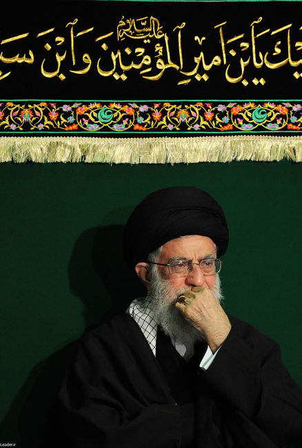 مراسم عزاداری اباعبدالله الحسین(ع) در بیت رهبر معظم انقلاب