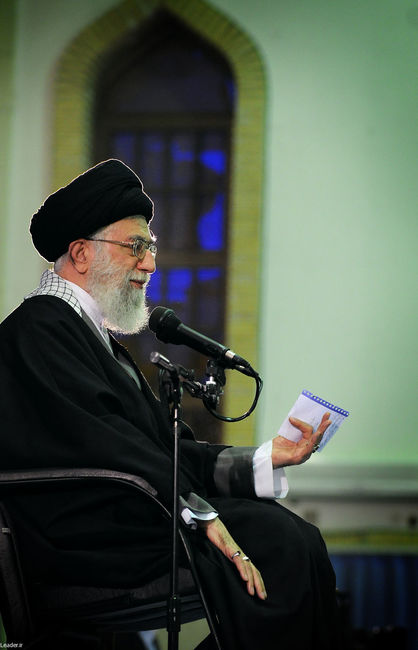دیدار شرکت کنندگان در اجلاس بین المللی اساتید دانشگاههای جهان اسلام با مقام معظم رهبری