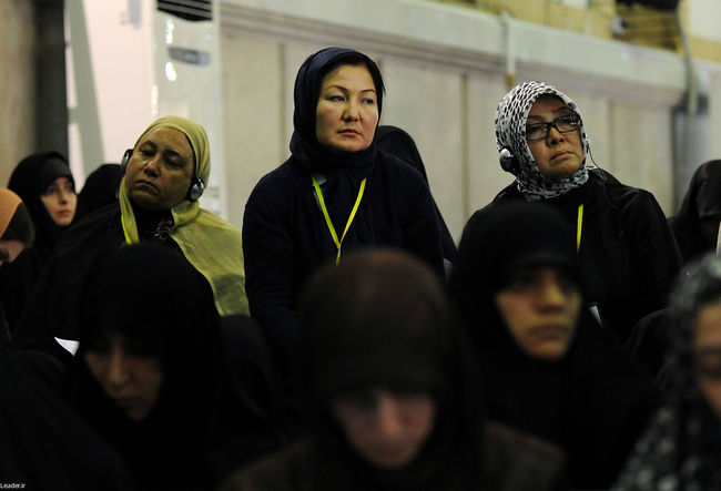 دیدار شرکت کنندگان در اجلاس بین المللی اساتید دانشگاههای جهان اسلام با مقام معظم رهبری