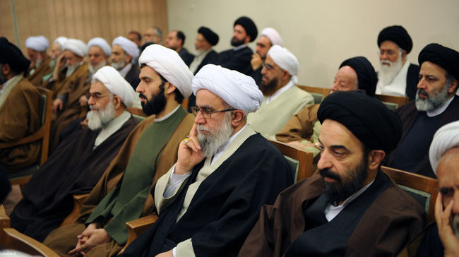 دیدار رئیس و اعضای مجلس خبرگان رهبری با مقام معظم رهبری