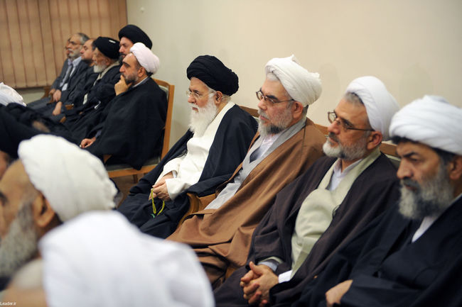 دیدار رئیس و اعضای مجلس خبرگان رهبری با مقام معظم رهبری