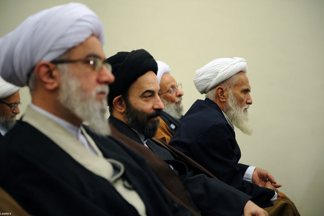 دیدار رئیس و اعضای مجلس خبرگان رهبری با مقام معظم رهبری