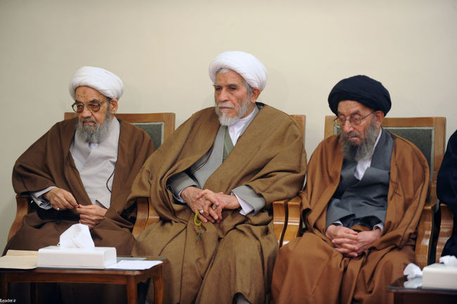 دیدار رئیس و اعضای مجلس خبرگان رهبری با مقام معظم رهبری