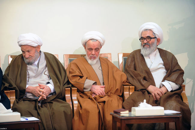 دیدار رئیس و اعضای مجلس خبرگان رهبری با مقام معظم رهبری