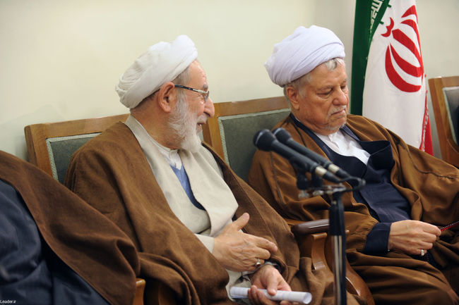 دیدار رئیس و اعضای مجلس خبرگان رهبری با مقام معظم رهبری