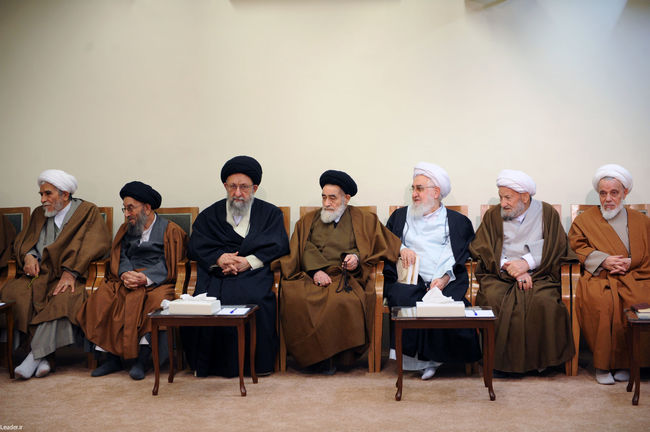 دیدار رئیس و اعضای مجلس خبرگان رهبری با مقام معظم رهبری