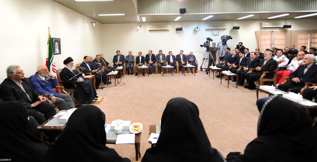 دیدار جمعی از پیشکسوتان، مربیان و مدال آوران مسابقات جهانی