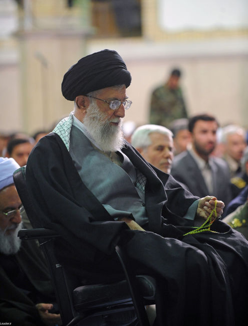 دیدار جمعی از فرماندهان ارتش و تعدادی از خانواده های ارتشیان با مقام معظم رهبری