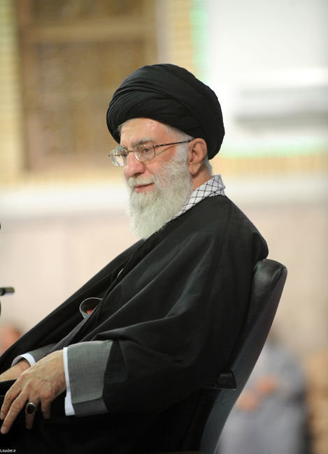 دیدار جمعی از شاعران و ذاکران اهل بیت(ع) با رهبر انقلاب
