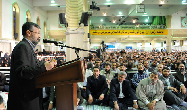 دیدار جمعی از شاعران و ذاکران اهل بیت(ع) با رهبر انقلاب