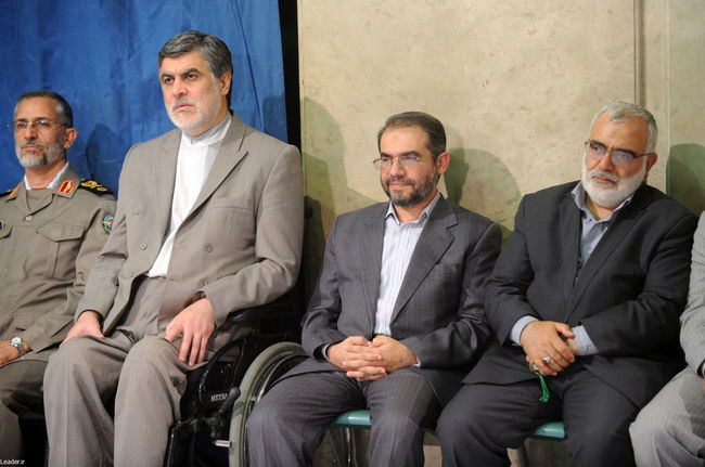 دیدار دست اندرکاران برگزاری انتخابات با مقام معظم رهبری