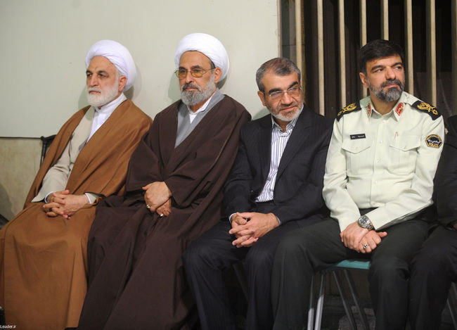 دیدار دست اندرکاران برگزاری انتخابات با مقام معظم رهبری