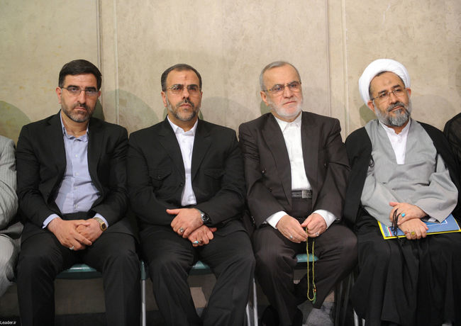دیدار دست اندرکاران برگزاری انتخابات با مقام معظم رهبری