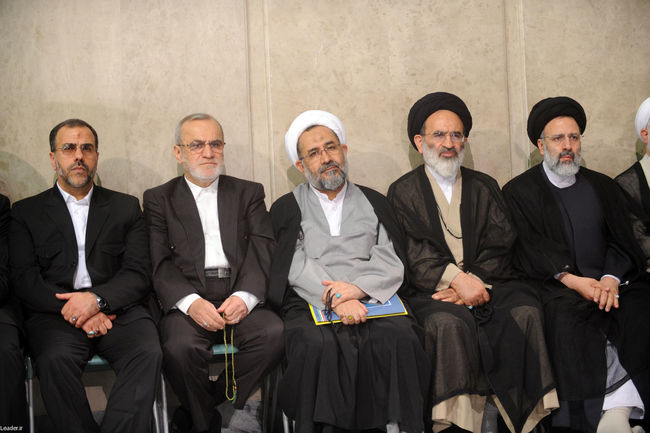 دیدار دست اندرکاران برگزاری انتخابات با مقام معظم رهبری