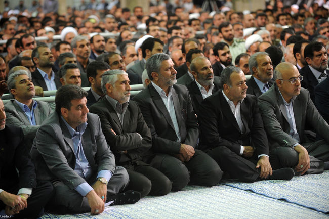 دیدار دست اندرکاران برگزاری انتخابات با مقام معظم رهبری