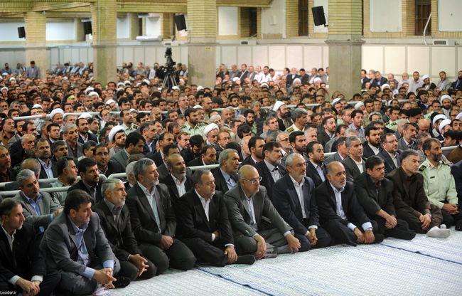 دیدار دست اندرکاران برگزاری انتخابات با مقام معظم رهبری