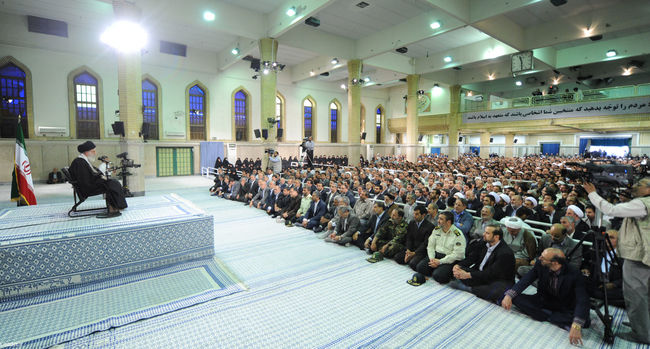 دیدار دست اندرکاران برگزاری انتخابات با مقام معظم رهبری