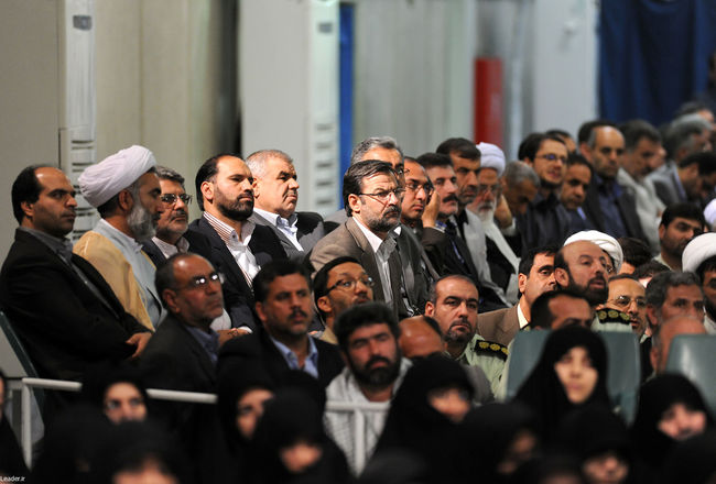 دیدار دست اندرکاران برگزاری انتخابات با مقام معظم رهبری