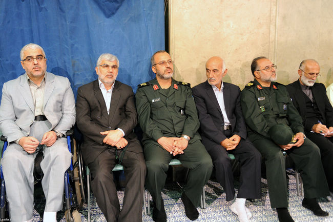 دیدار پرشور هزاران نفر از اقشار مختلف مردم از استانهای مازندران، گیلان، گلستان و کهگیلویه و بویر احمد