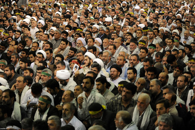 دیدار پرشور هزاران نفر از اقشار مختلف مردم از ستانهای مازندران، گیلان، گلستان و کهگیلویه و بویر احمد با مقام معظم رهبری