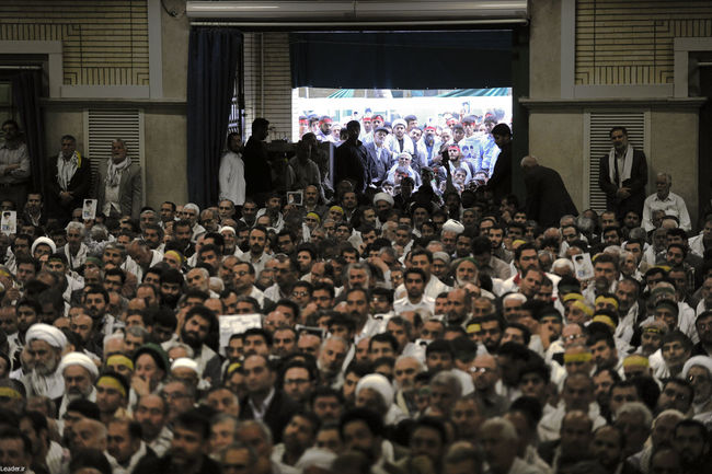 دیدار پرشور هزاران نفر از اقشار مختلف مردم از استانهای مازندران، گیلان، گلستان و کهگیلویه و بویر احمد