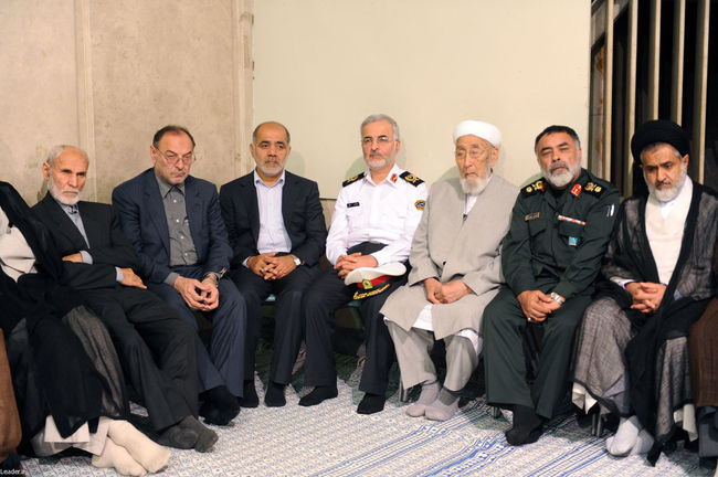 دیدار پرشور هزاران نفر از اقشار مختلف مردم از استانهای مازندران، گیلان، گلستان و کهگیلویه و بویر احمد