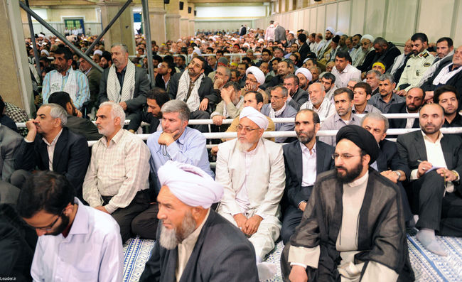 دیدار پرشور هزاران نفر از اقشار مختلف مردم از ستانهای مازندران، گیلان، گلستان و کهگیلویه و بویر احمد با مقام معظم رهبری