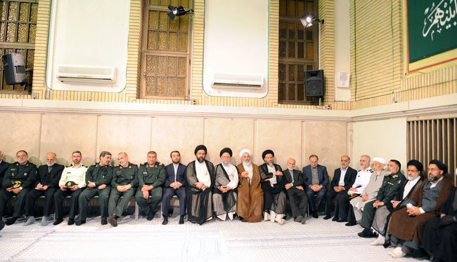 دیدار پرشور هزاران نفر از اقشار مختلف مردم از استانهای مازندران، گیلان، گلستان و کهگیلویه و بویر احمد