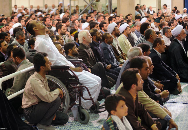 دیدار پرشور هزاران نفر از اقشار مختلف مردم از استانهای مازندران، گیلان، گلستان و کهگیلویه و بویر احمد