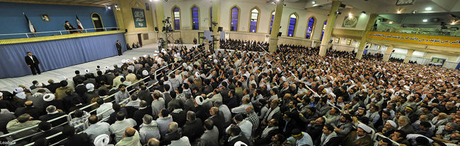 دیدار پرشور هزاران نفر از اقشار مختلف مردم از استانهای مازندران، گیلان، گلستان و کهگیلویه و بویر احمد