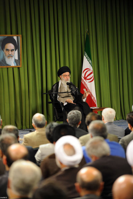 دیدار نمایندگان مجلس شورای اسلامی  با مقام معظم رهبری