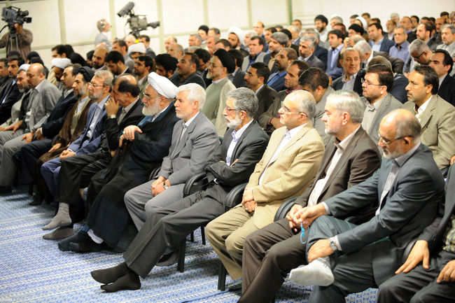 دیدار نمایندگان مجلس شورای اسلامی  با مقام معظم رهبری