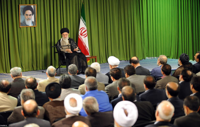 دیدار نمایندگان مجلس شورای اسلامی  با مقام معظم رهبری