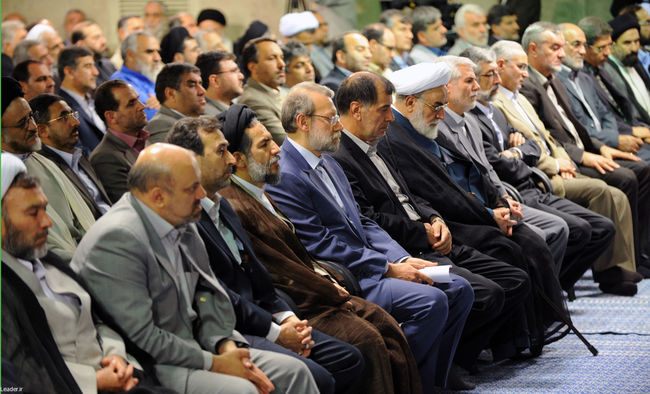 دیدار نمایندگان مجلس شورای اسلامی  با مقام معظم رهبری