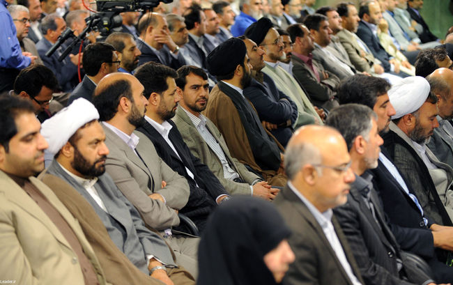 دیدار نمایندگان مجلس شورای اسلامی  با مقام معظم رهبری