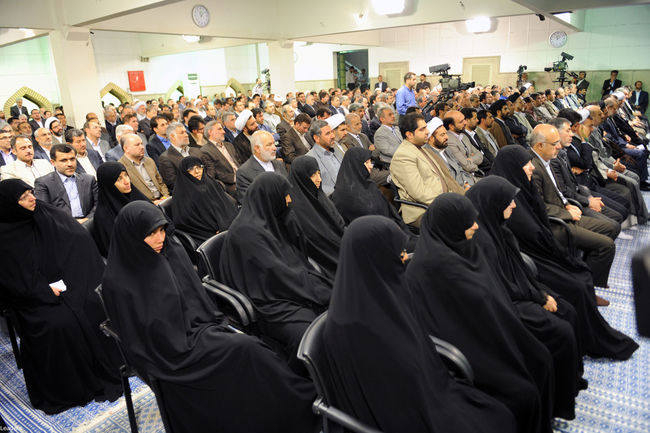 دیدار نمایندگان مجلس شورای اسلامی  با مقام معظم رهبری