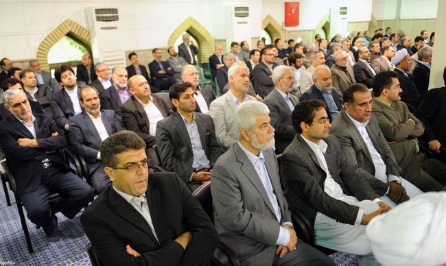 دیدار نمایندگان مجلس شورای اسلامی  با مقام معظم رهبری