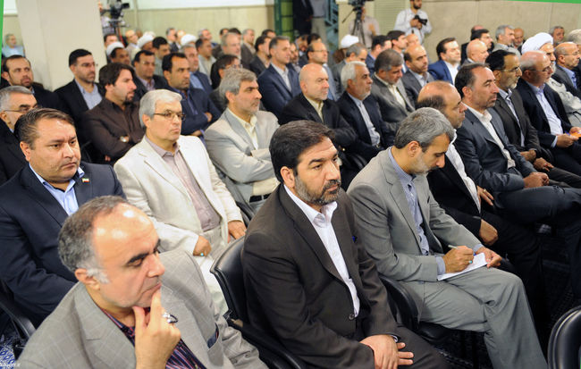 دیدار نمایندگان مجلس شورای اسلامی  با مقام معظم رهبری