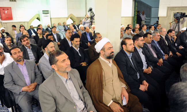 دیدار نمایندگان مجلس شورای اسلامی  با مقام معظم رهبری