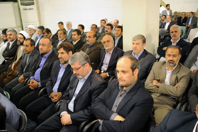دیدار نمایندگان مجلس شورای اسلامی  با مقام معظم رهبری
