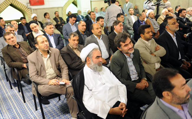 دیدار نمایندگان مجلس شورای اسلامی  با مقام معظم رهبری
