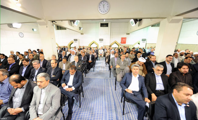 دیدار نمایندگان مجلس شورای اسلامی  با مقام معظم رهبری