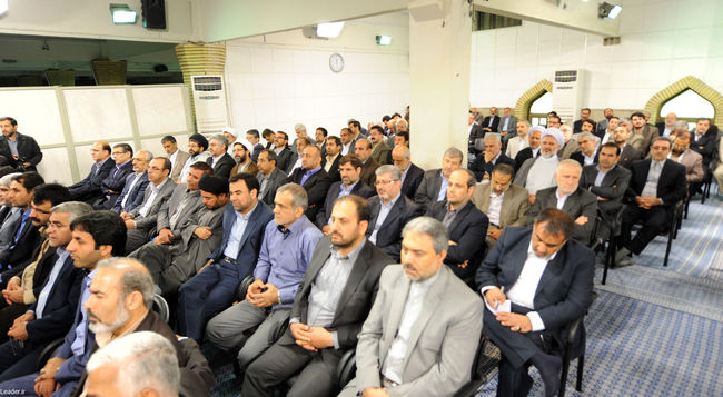 دیدار نمایندگان مجلس شورای اسلامی  با مقام معظم رهبری
